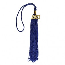 Graduation Tassel 9" with 2022 Year Charm - Pack of 5